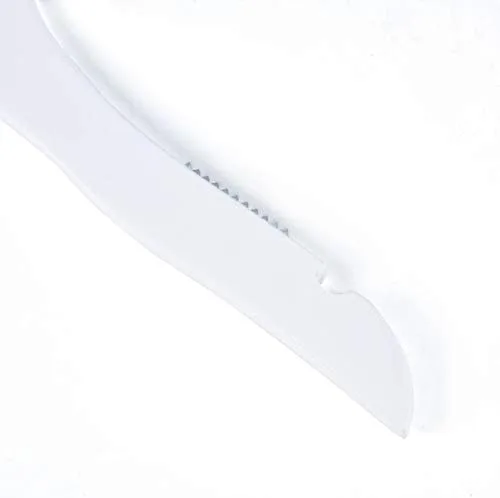 Vista 8 de Percha de madera blanca de calidad para niños, diseño de lujo, gancho giratorio cromado (10, 13 pulgadas)