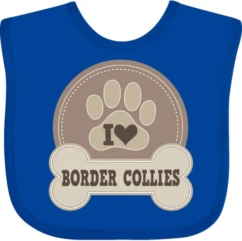 Vista 10 de inktastic Border Collie Dog Gifts Babero para bebé