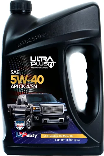 ULTRA 1PLUS SAE 5W-40 Aceite de Motor Diésel Completamente Sintético de Servicio Pesado - Aceite de Motor 5W 40 API CK-4/SN (1 Galón)