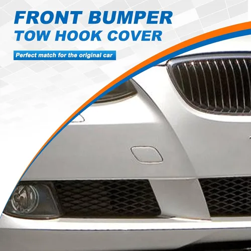 Vista 2 de Cubierta de gancho de remolque de parachoques delantero para BMW E92 Coupe E93 Convertible 3-Series 328i 335i 2007 2008 2009 2010 51117187956