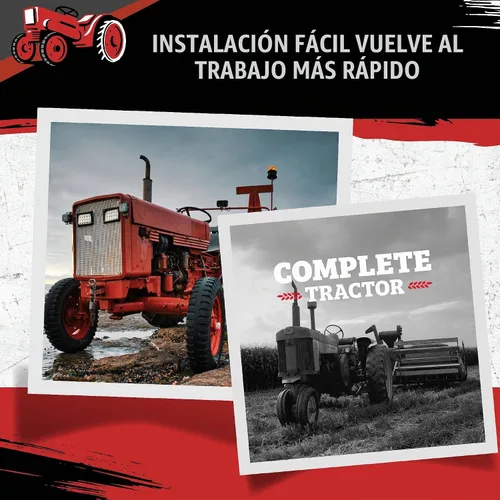 Vista 3 de Ventilador completo del radiador del tractor