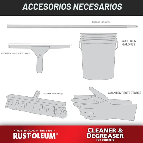 Vista 8 de Rust-Oleum 301243 Limpiador y desengrasante, 1 galón