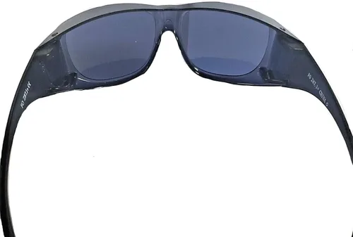 Vista 5 de Solar Shield II Gafas de sol fit-over de policarbonato ahumado