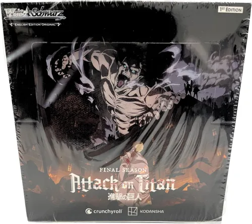 Vista 2 de Weiss Schwarz: Ataque a Titán: Temporada final - Caja de refuerzo de ENG