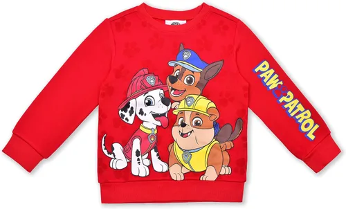 Vista 2 de Nickelodeon Paw Patrol Boys Sweatshirt and Jogger Set for Toddler and Little Kids BlueNavyRed