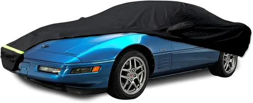 Vista 7 de YIXIN Fundas impermeables para automóvil para 1968-1982 C3 Corvette, cubierta de automóvil 190T cubre ajuste del cliente correa 100% impermeable