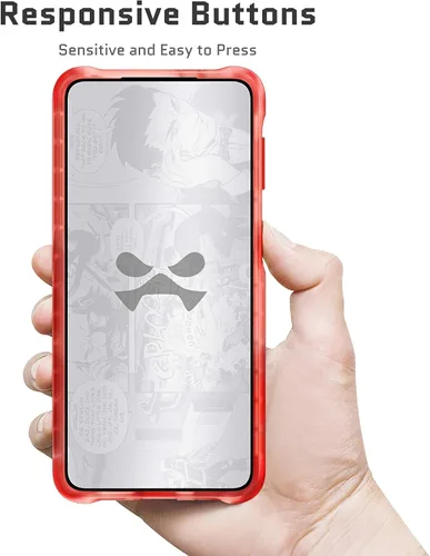 Vista 7 de Ghostek COVERT - Funda rosa para Galaxy Z Flip 4 para mujeres y niñas, protección completa de bisagra y parte trasera transparente, duradera