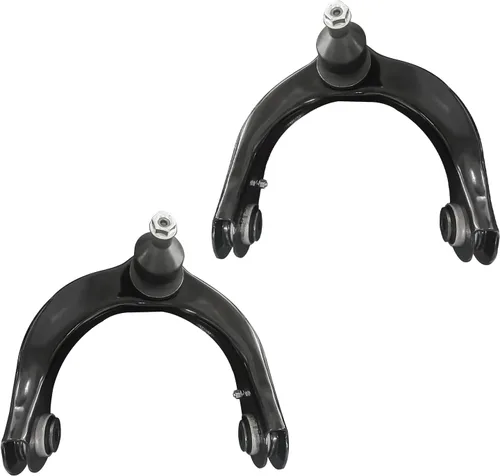 Vista 380 de Detroit Axle - Kit de brazos de control delanteros de 4 piezas para Nissan Cube 2009-2014, Nissan Versa 2007-2012 2 brazos de control inferiores