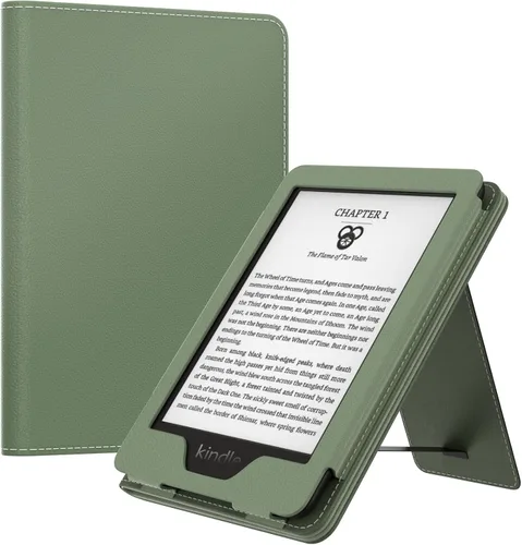 Vista 25 de Moko Funda para Kindle de 6" (11ª generación, 2024/2022), flores A-Flowers