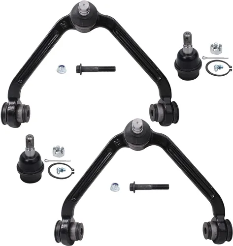 Vista 440 de Detroit Axle - Kit de brazos de control delanteros de 4 piezas para Nissan Cube 2009-2014, Nissan Versa 2007-2012 2 brazos de control inferiores