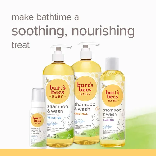 Vista 63 de Burt's Bees Baby Shampoo and Baby Wash Refill