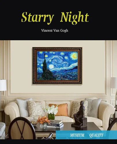 Vista 149 de ELITEART -Van Gogh (12x16, La noche estrellada)