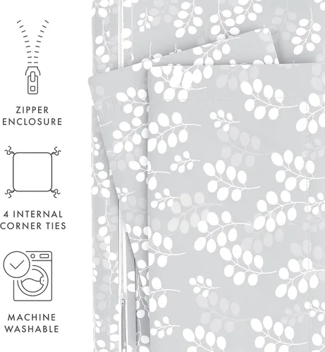 Vista 125 de Linen Market Funda de edredón individual para cama individual – Experimenta una comodidad similar a un hotel con una suavidad inigualable