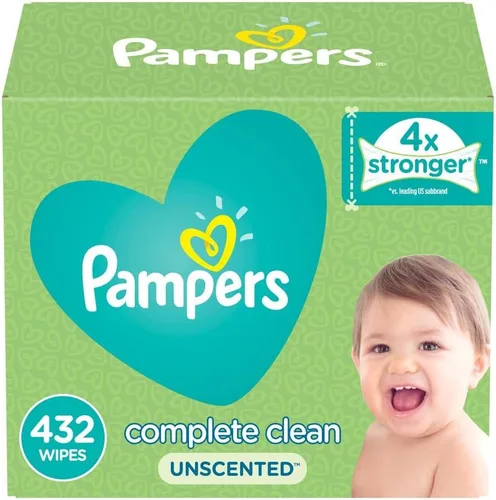 Vista 5 de Pampers Toallitas sensibles para bebés - Sin perfume - 392