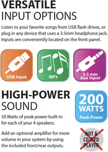 Vista 7 de Generic LS Tractor Radio 12V AM FM Bluetooth Streaming USB Fácil Instalar Conectar Arnés Sin Empalme de Cable Directo Plug & Play Estéreo Pesado