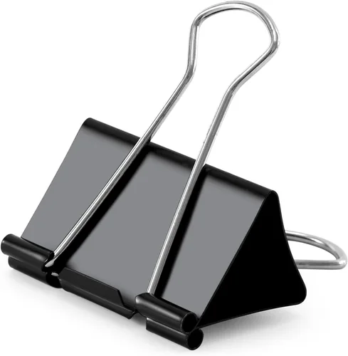 Vista 8 de Ufmarine Clips de carpeta extra grandes de 2.4 pulgadas de largo, clips de carpeta jumbo para oficina (8 piezas)