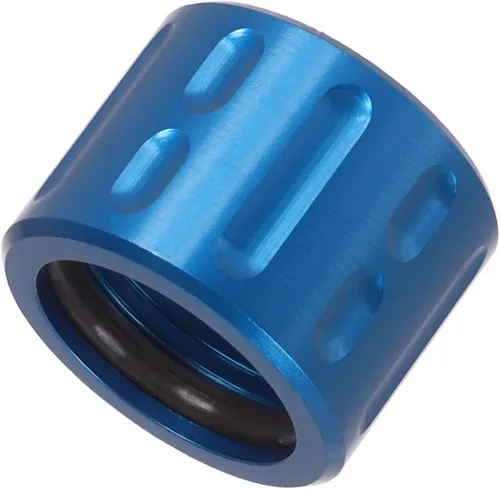 Vista 45 de NDZ Performance Protector de rosca de cañón 1/2x28 en aluminio anodizado y Cerakote o acero inoxidable PVD con junta tórica – Fabricado en EE. UU.