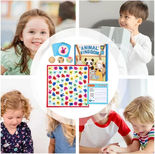 Vista 4 de Chess Board Set Interactive Multiplayer Training Toy - Children's Educational Toys,for Adults Kids Boys Kindergarten Preschool Home School