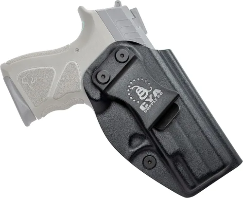 Vista 218 de CYA Supply Co. Base IWB Funda de transporte oculta propiedad de veteranos fabricada en Estados Unidos - Compatible
