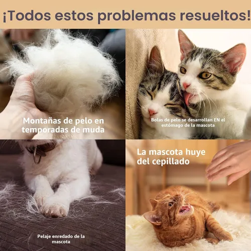 Vista 7 de Guante para peinar mascotas, versión mejorada,guante de desprendimiento suave, eficiente guante removedor de pelo de mascotas, herramienta de masaje