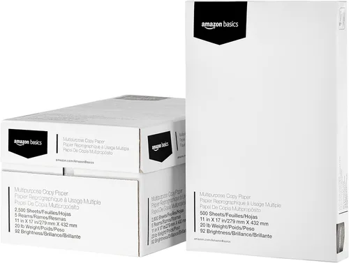 Vista 10 de Yaxa Basics Papel multipropósito para impresora y copiadora, 20 lb, 8.5 x 11 pulgadas, 3 resmas (1,500 hojas), 92 brillante, blanco