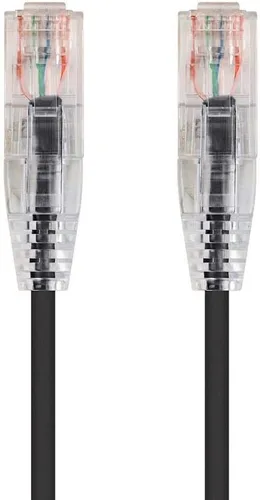 Vista 18 de Monoprice Cable de conexión Ethernet Cat6 de 7 pies, nivel de componente, blanco, UTP 28AWG 550 MHz, cable de cobre puro desnudo, sin enganches