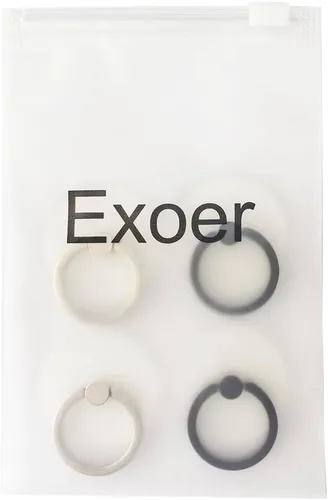 Vista 3 de Soporte de anillo transparente para teléfono celular, soporte para anillo de teléfono, agarre de dedo, soporte para anillo de dedo