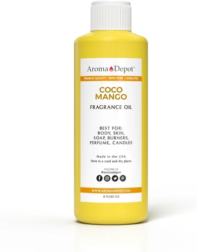 Vista 104 de Aroma Depot Pachulí 4 oz. Aceite de fragancia I Perfume I Aceite para la piel I perfumado. Proyectos de bricolaje como velas, bombas de baño