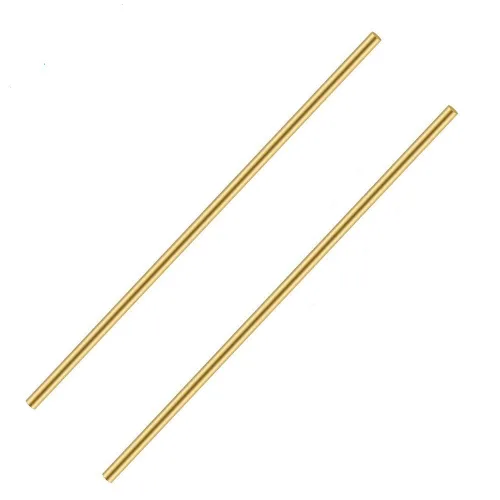 Vista 7 de 25 piezas de varillas de latón de 2 mm - Diámetro de 5/64", 12" de longitud Barra de torno