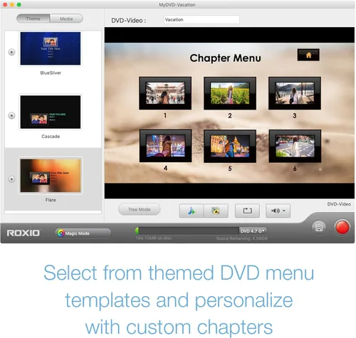 Vista 6 de Roxio Easy VHS to DVD for Mac VHS, Hi8, V8 Video to DVD or Digital Converter [Mac Disc]