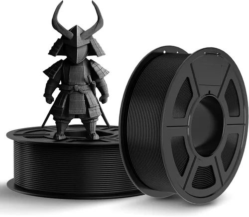 TECBEARS Filamento PLA para impresora 3D, filamento PLA de 0.069 pulgadas, filamento de impresión 3D cuidadosamente enrollado, precisión dimensional