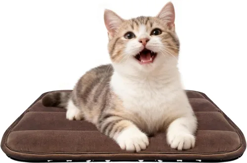 Vista 41 de Tapete cama para perro, almohadilla reversible para jaula y linda cama para perros - Alfombrilla lavable a máquina para perrera con ultra suave