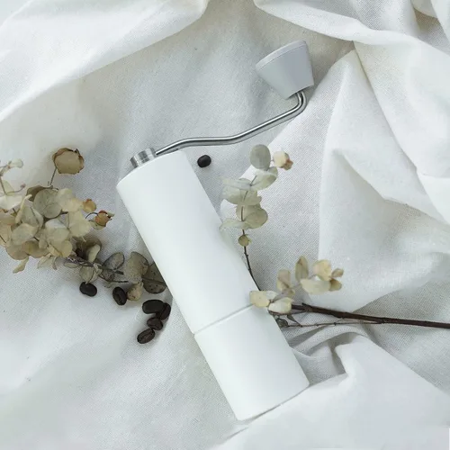 Vista 7 de TIMEMORE Castaño C2 MAX - Molinillo de café manual con ajuste de grano, capacidad de 30g con rebaba cónica de acero inoxidable CNC, café para verter