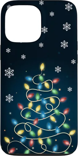 Vista 24 de Christmas Lights ICY Crystals Theme Snowflake Case for iPhone 17