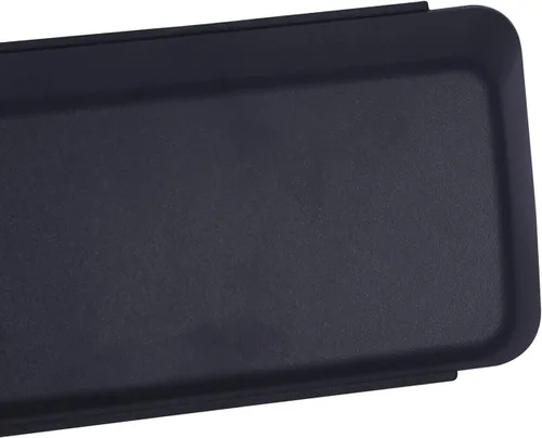 Vista 4 de Cubierta de parachoques delantero, panel de ajuste de rejilla inferior, de plástico, apto para Ford F150 2018-2020, color negro