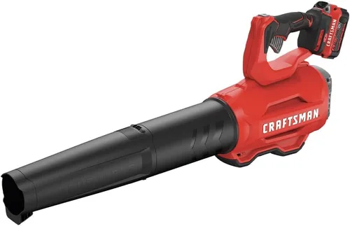 Vista 9 de CRAFTSMAN Soplador de hojas V20, inalámbrico, portátil, batería y cargador incluidos (CMCBL720D2)