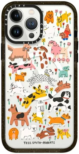 Vista 168 de Funda Impact de CASETiFY para iPhone 13 Pro Max [Protección contra caídas de grado militar 4X de 2.5 m/Compatible con Magsafe] - Corazones