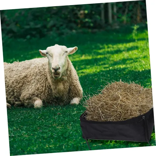 Vista 4 de Red respirable de la bolsa del alimentador de la esquina del alimentador del caballo