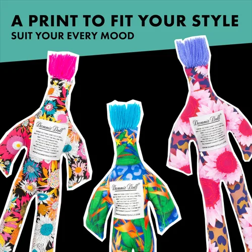 Vista 6 de Dammit Doll - Edición limitada - Muñeca Dammit Anatomy - Alivio del estrés, regalo de broma