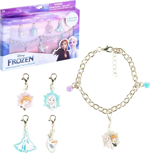 Vista 7 de LUV HER Conjunto de pulsera y joyería de disfraz para niñas con dijes de juguete y caja de regalo - Edades 3+