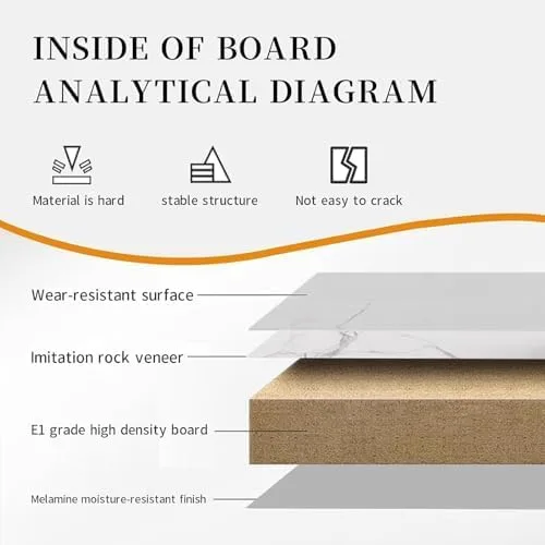 Vista 2 de Juego de mesa de comedor con 4 sillas acolchadas, asientos cómodos para el hogar, sala de estar, balcón, cafetería y oficina, perfecto para cenar