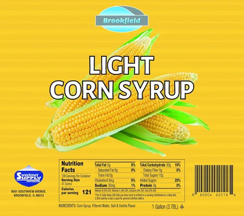 Vista 3 de Brookfield Jarabe de maíz ligero, 1 galón (paquete de 1)