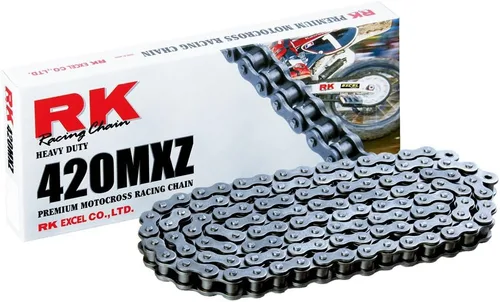 Vista 6 de RK Racing Chain 420MXZ-CLIP-CL (Serie 420) Enlace de conexión tipo clip de acero sin junta tórica
