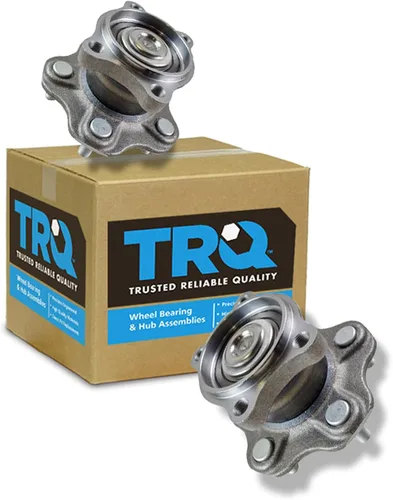 Vista 182 de Conjunto de buje y rodamiento de rueda trasera izquierda y derecha TRQ 2 piezas Compatible con Mazda CX-9 2007-2015 Todo Tracción