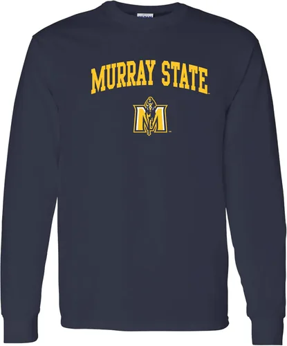 Vista 76 de NCAA oficial de College – University Team Color Arco Logo Manga Larga