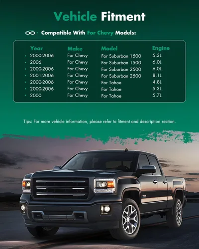 Vista 7 de SCITOO Espejo retrovisor lateral izquierdo para 2002 Chevy Avalanche 1500 2500 2000-2002 Suburban 1500 2500 Calefacción Manual Plegable Negro