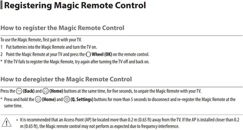 Vista 4 de Control remoto de TV de voz de repuesto para LG OLED Evo C2 Series OLED55C2PUA 55", OLED65C2PUA 65" 4k Smart TV (2022)