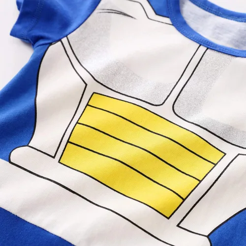 Vista 4 de Paquete de 2 mamelucos de manga corta para bebés y niños pequeños con dibujos animados