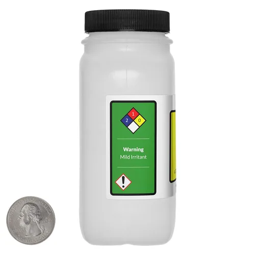 Vista 3 de Benzoato de sodio [NaC7H5O2] 99,9% USP Grado Alimenticio Micropellets 8 Oz en Dos Botellas