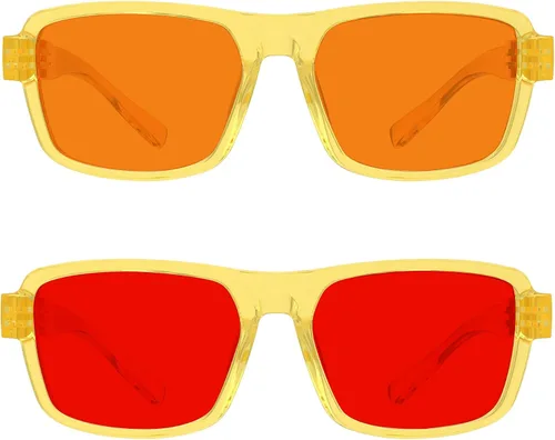 Vista 24 de Eyekepper Gafas de luz azul para hombre y mujer, paquete de 6 lentes Pilot Paquete de 6 color mezclado